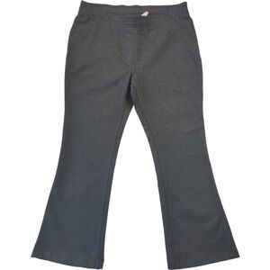 Chico’s Woman’s black Classic boot cut leg pants size 1 M short